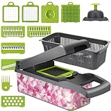 Marvelity Vegetable Chopper, Onion Chopper, Multi 11-in-1 Food Choppers, Vegetable Slicer Cutter, Ch