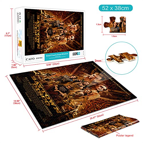 ZKSB The Baytown Disco Puzzle 1000 Teile Spielzeug zusammenbauen 1000-teiliges Anime-Puzzle Wachstumspartner für Kinder… – Bild 8