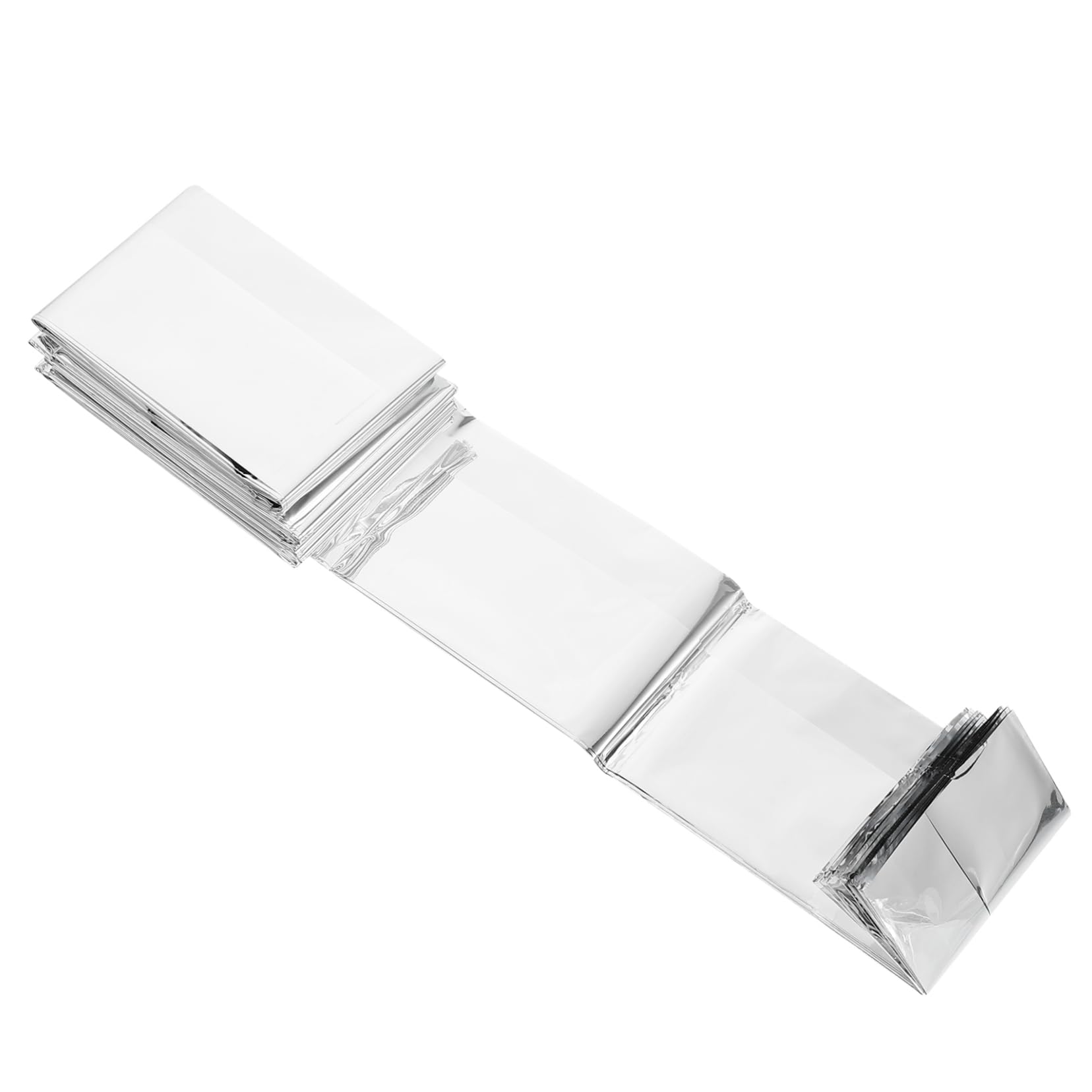 Toddmomy 1pc Thermal Emergency Blanket Aluminum Foil Survival Wrap for Lightweight Compact for Easy Carrying for Camping Emergency Situations