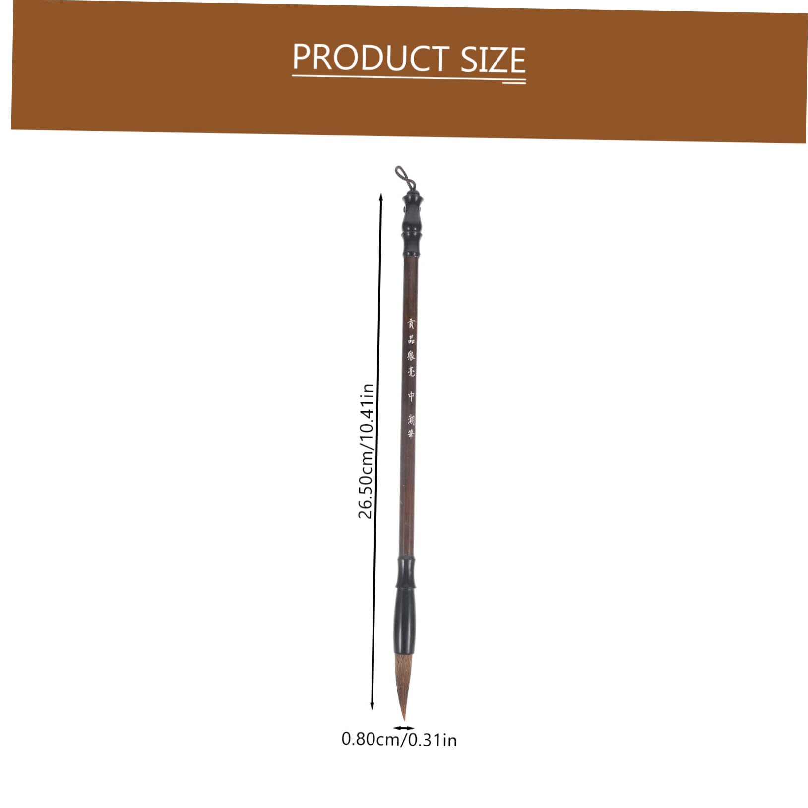 Angoily Ink Brush Writing Set Complete Chinese Calligraphy Kit for Beginners Writing Brush Ink Stick Practice Tools