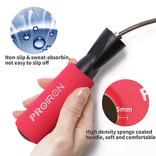 PROIRON Corde per Saltare,2.8M Corda per Saltare