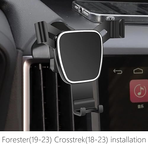 Miniatura 2 de Crosstrek - Soporte para teléfono de automóvil para Subaru Forester 2019-2024, accesorios de automóvil, soporte de navegación, decoración interior,