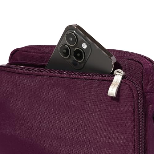 Image of Baggallini Modern Belt Bag 5x8 Travel Fanny Pack Sling Bag Waistpack w /RFID Card Holder Water-resistant Crossbody Bag