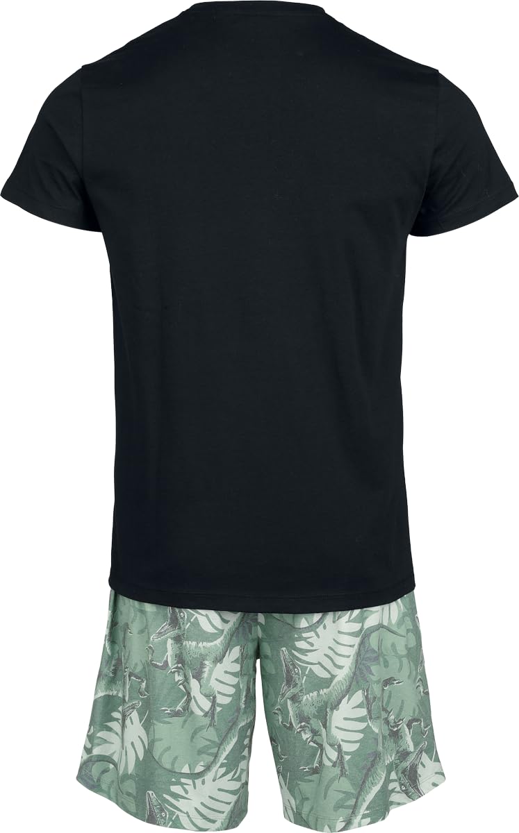 Jurassic Park Jurassic World Homme Pyjama Multicolore 100% Coton Regular/Coupe Standard