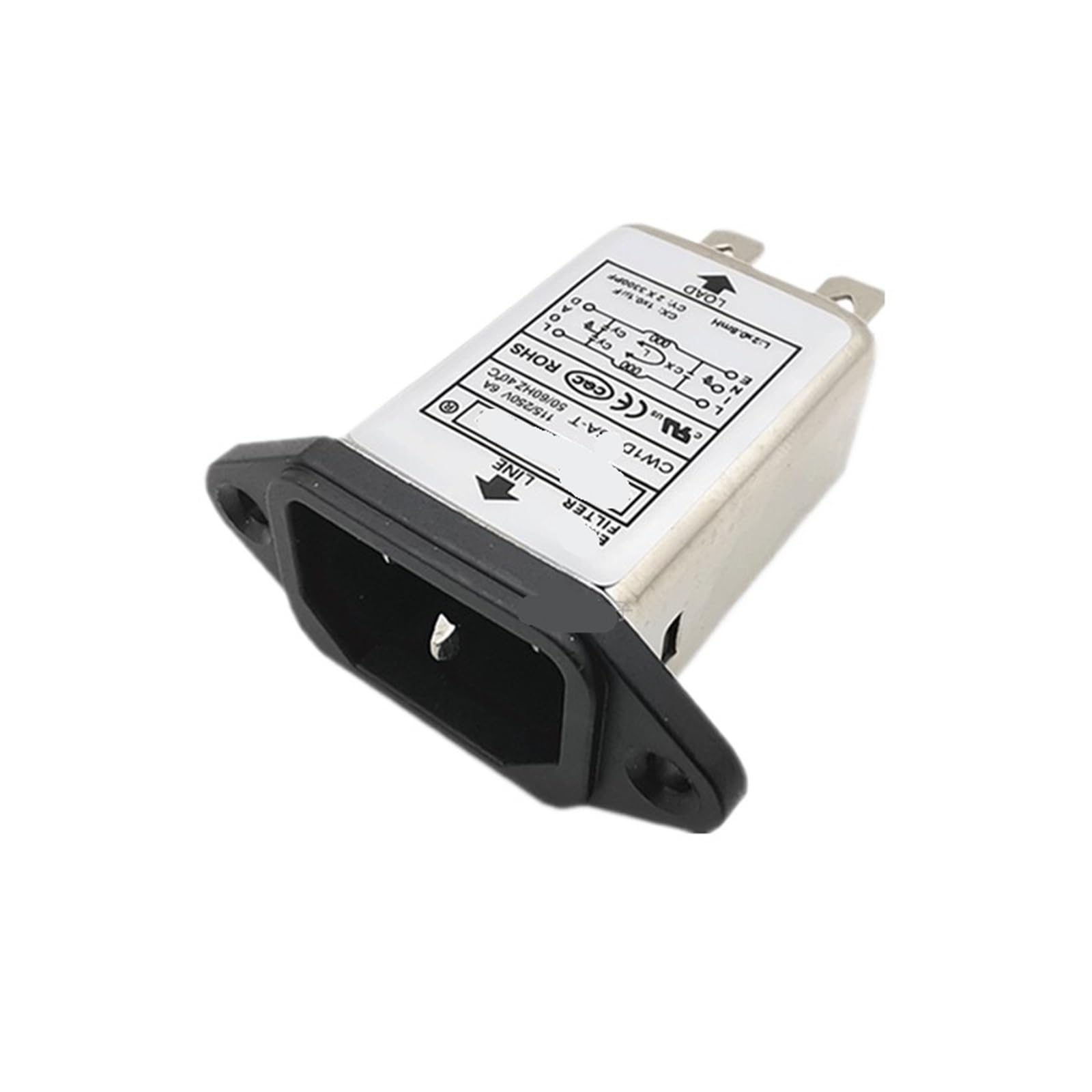 Filtro de Potencia 220V CW1D-06A-T para Proteger Equipos de Audio y Vídeo