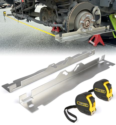 Lupar Heavy Duty Toe Alignment Tool Plates with Tape Measures...