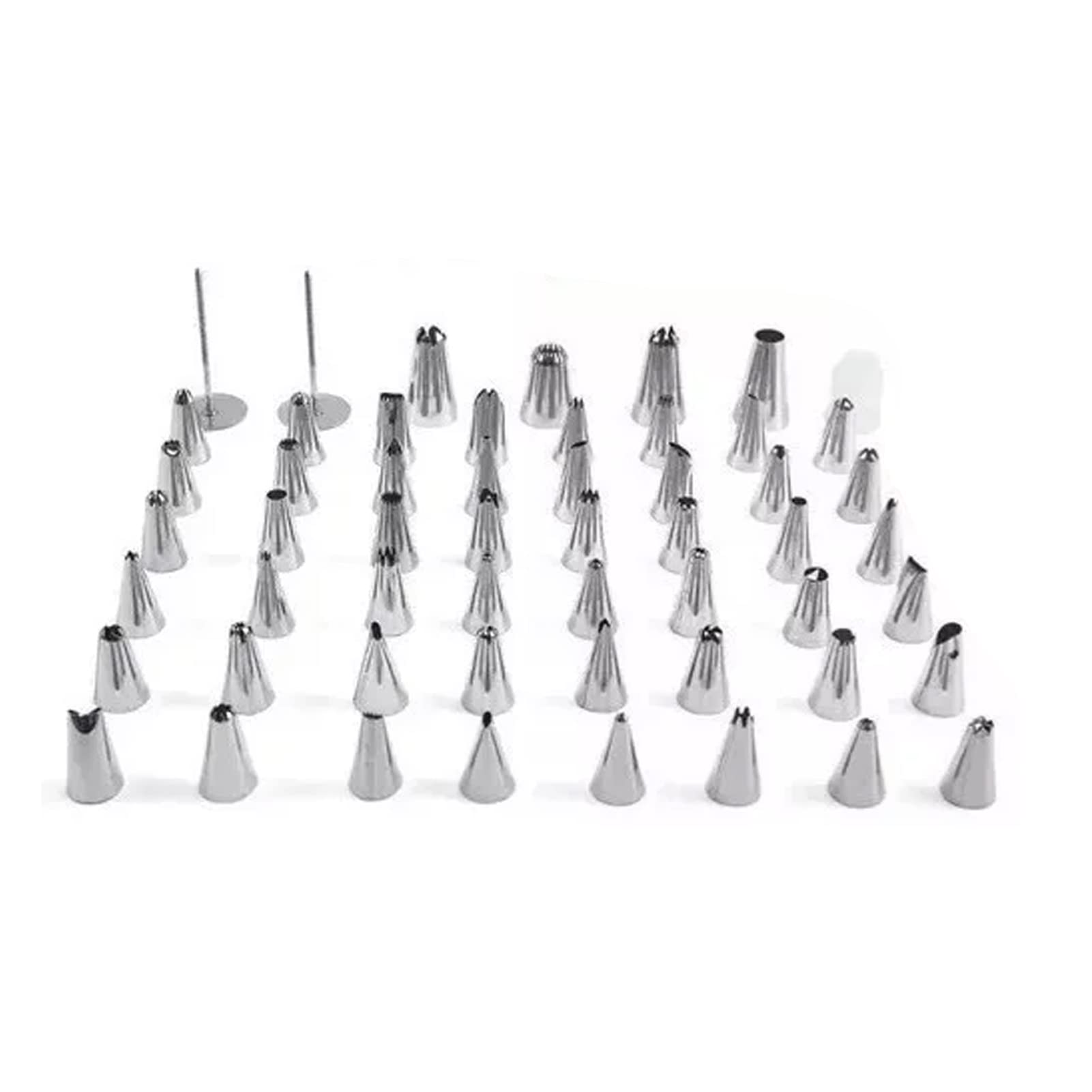 Punta grande per decorare torte, 3 punte per glassare tubazioni per torta, kit di punte per cuocere biscotti fai da te, crema per cupcake, 1 m 2D 2F