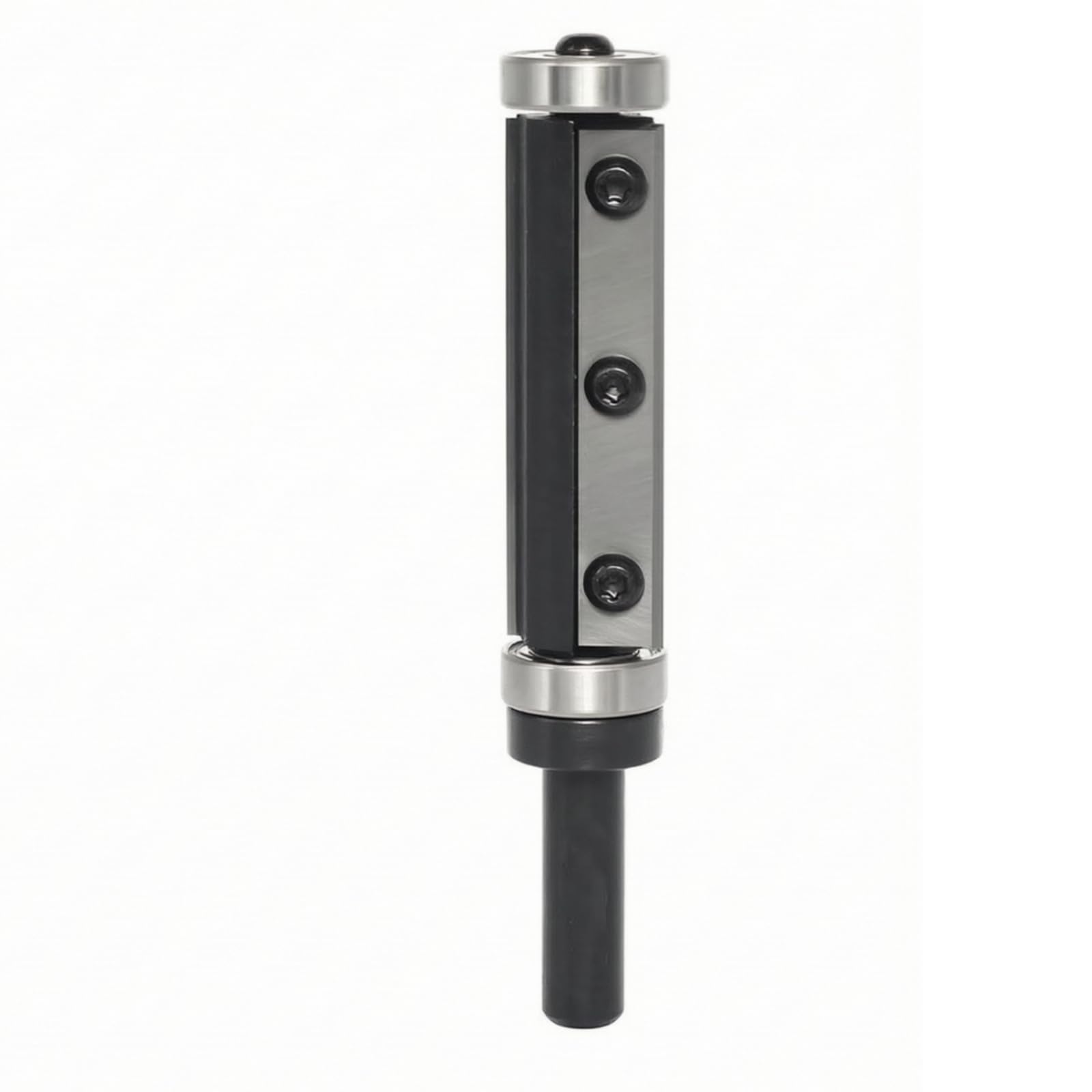 Fresa con Intercambiables | Precisa, Broca Corte lineal con Rodamiento, para Taller, Carpinteros, 8x19,05x50mm
