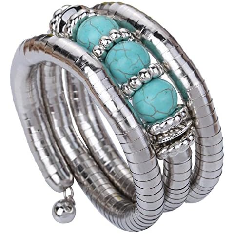 Pulsera Ajustable Rimous Turquesa YAZILIND Cover