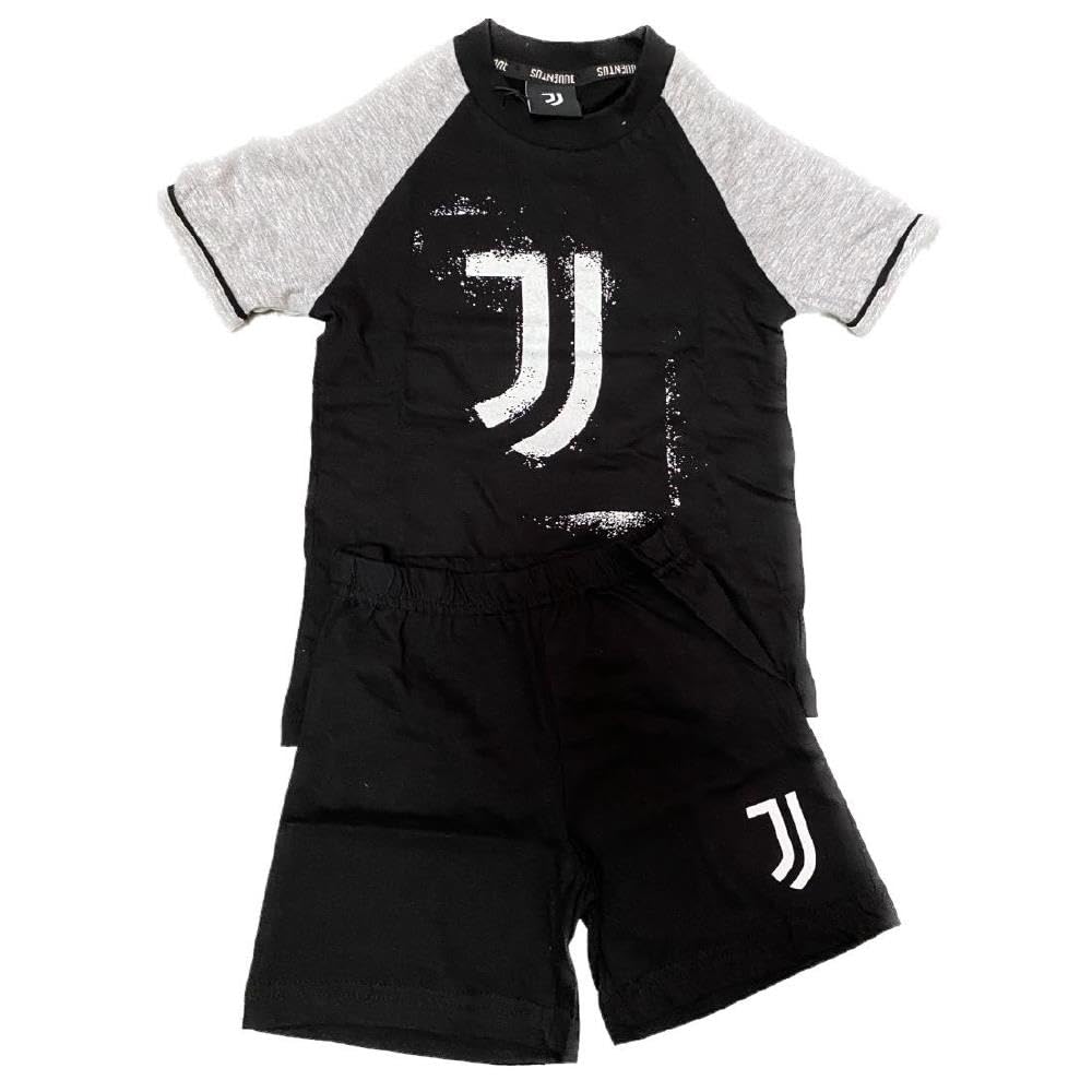 Pigiama Juventus Abbigliamento Ufficiale Calcio Pigiami Estivi | Personalizzabile con Nome e Numero PS 41389