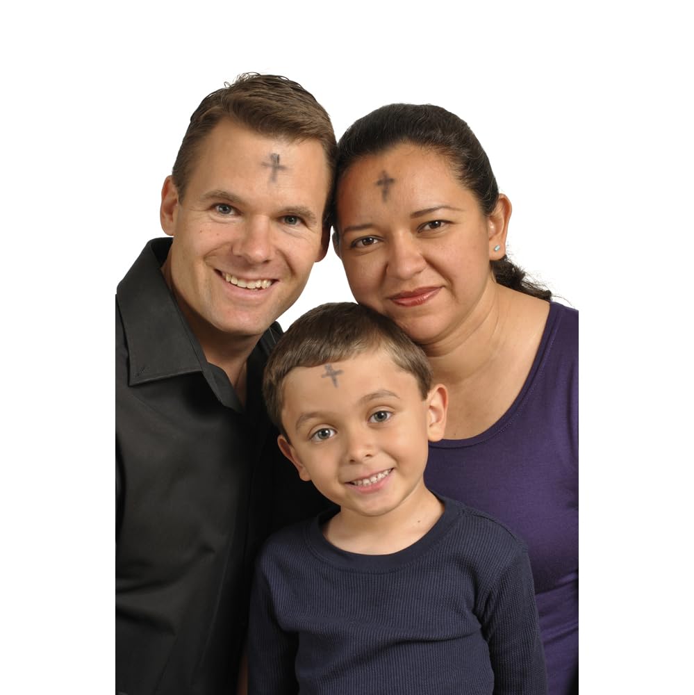 Acrylic Palm Ash Holder/Pyx for Ash Wednesday Services - ASHES INCLUDED