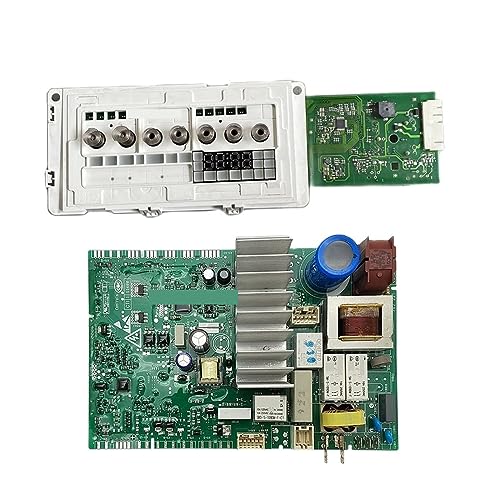 9001079430 Drum Washing Machine Motherboard Display Board, Compatible for Bosch XQG80-WM10N1C80W (Color : A Set)