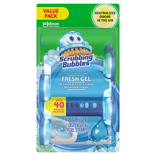 image for Scrubbing Bubbles Fresh Gel Toilet Bowl Cleaning Stamps, Gel Cleaner, 