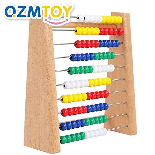 GRANT PHILLIP GOULEVITCH Kid's Wooden Frame Abacus Math Toys for Montessori Education