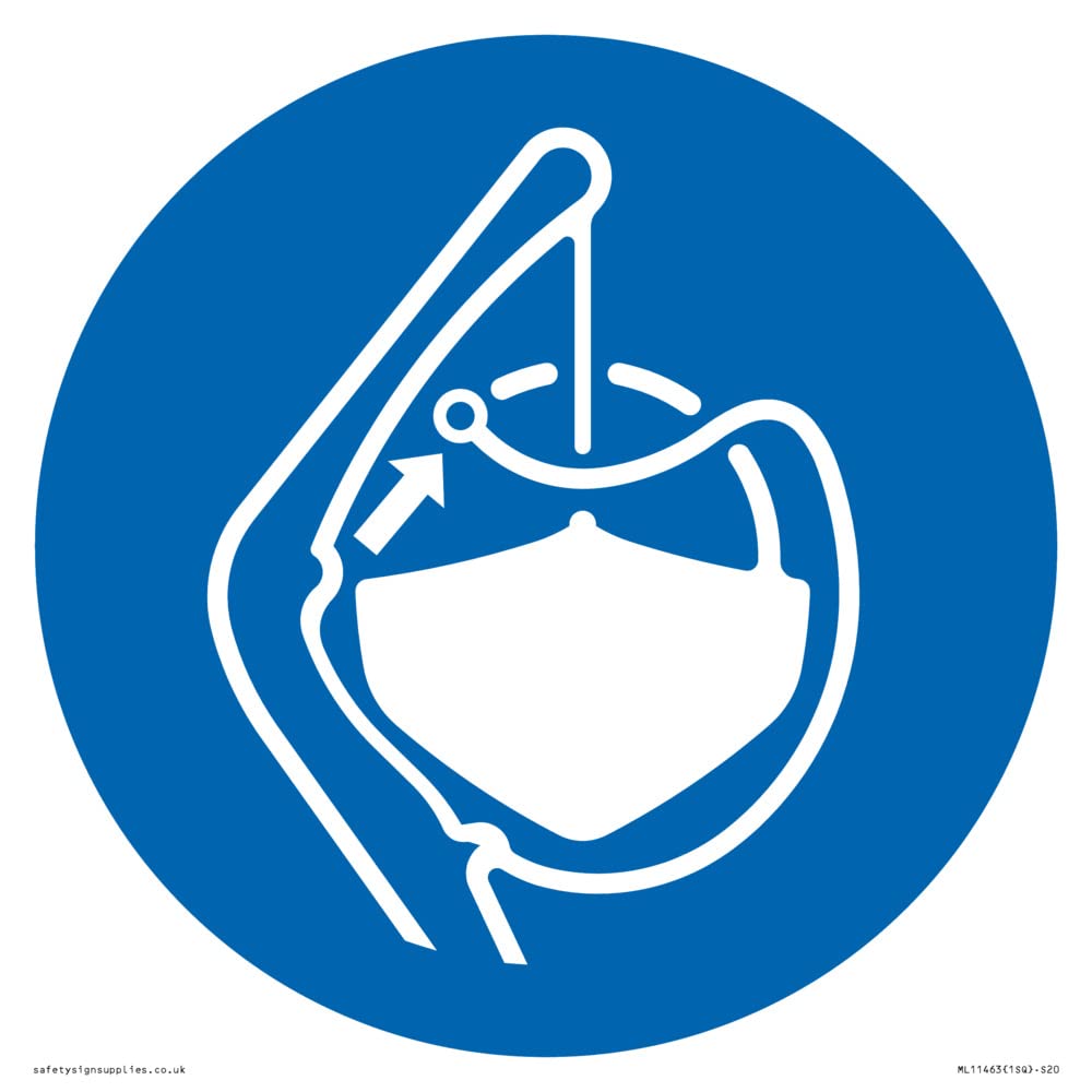 Mandatory: Release lifeboat gripes in launch sequence Sign - 200x200mm - S20