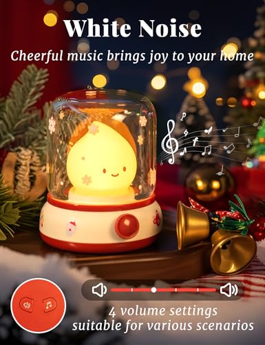 Image of WANDIEA Rechargeable Night Light for Kids, Christmas Decor & Bedroom Lamp