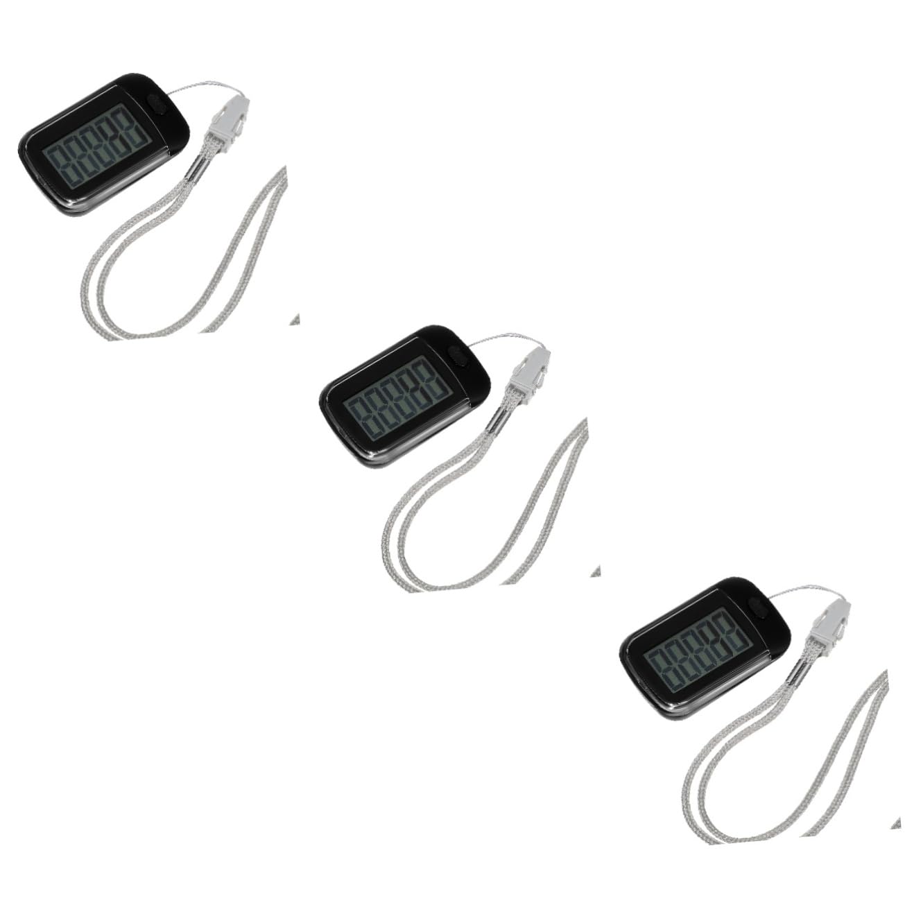 Schrittzähler Gehen mit Klipp klein Knöchel Schalter Wandern Sensor tragbar Laufmeilenzähler Laufbänder Fitness-Tracker Plastik Schwarz