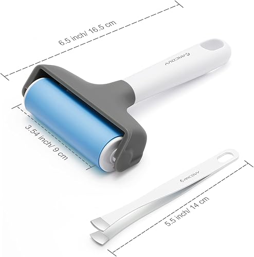 Miniatura 4 de RANCOVY Brayer Roller & Mat Remover Pinzas Set para Cricut/Siluete/Brother y camisetas Proyectos de transferencia de calor Fabricación de impresión