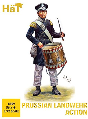 Unbekannt HäT 378310" 1/72 Prussian Landwehr in A Model Kit