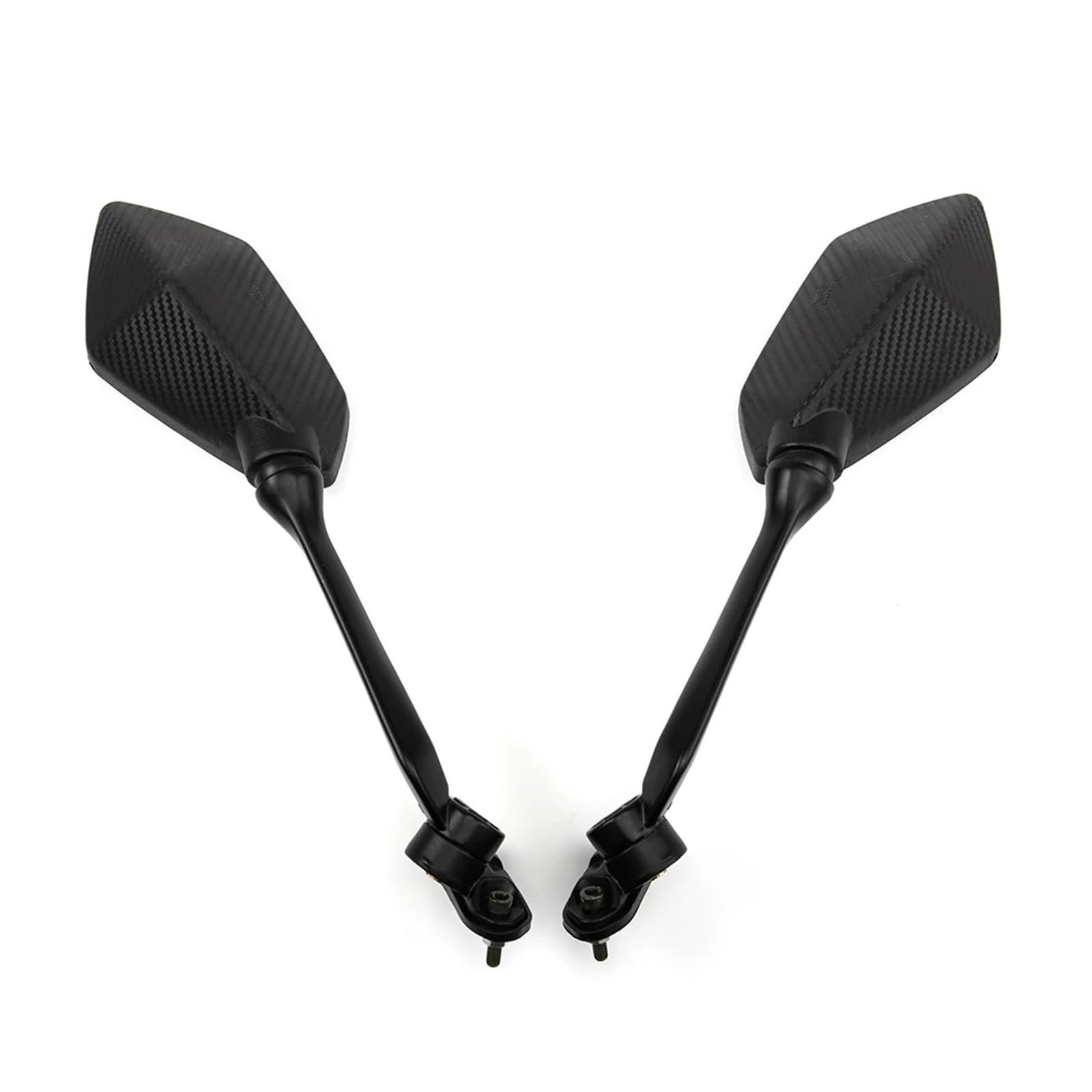Moto Lusterko końcówkowe kierownicy Motocyklowa k Pasuje Do Ninja 400 500 650 650R EX400 EX650 EX500 ZX6R ZX636 RC51 RVT1000R Długi Drążek Lusterko Wsteczne Boczne Wydłużanie Lusterka