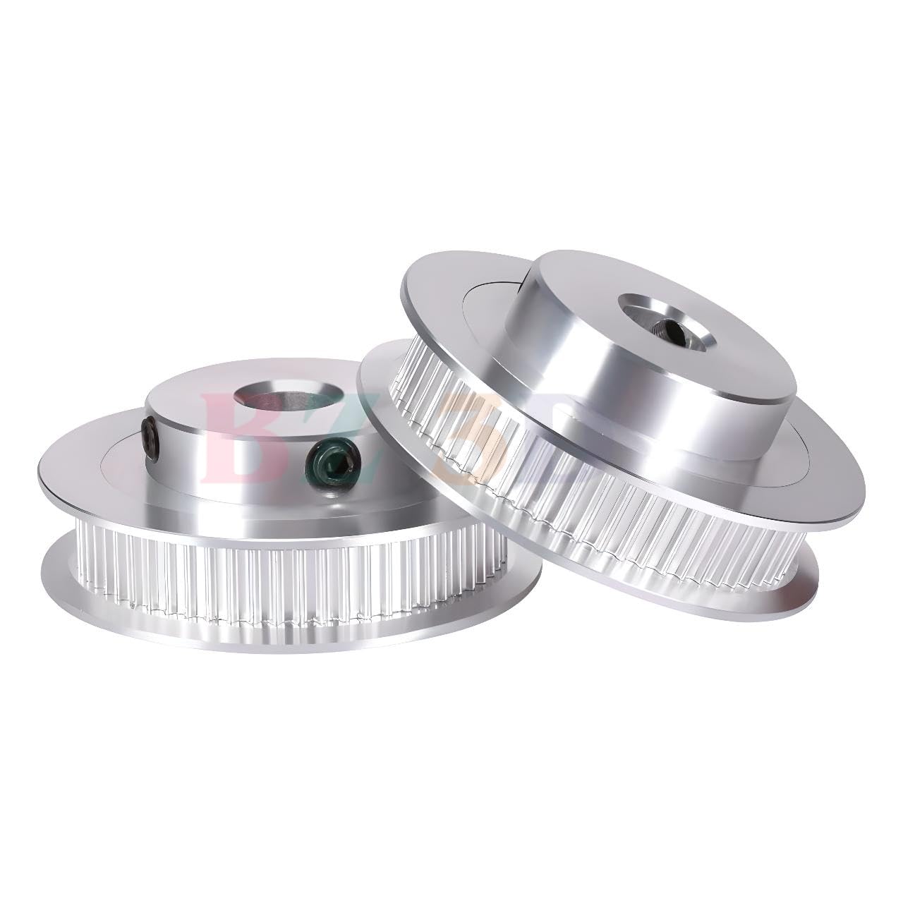 GT2 Pulley 80 Teeth 5mm Bore 6mm Width Timing Belt Pulley Aluminum 80T 5mm Bore Pulley Wheel for Voron 2.4 for 6mm Width GT2 Timing Belt for 3D Printer,CNC (4pcs) — Amazon image 3