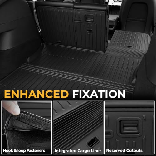Image of Floor Mats for 2021-2024 Tesla Model Y 5-Seat Accessories