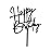 Black Acrylic Happy Birthday Cake Topper Decoration Cupcake Topper For Birthday Party Decorations Supplies(Black 7)