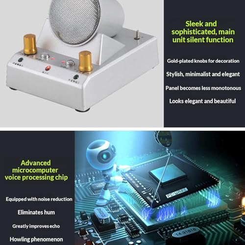 Intercomunicador bidireccional con reducción de ruido y sonido claro para mostradores 5