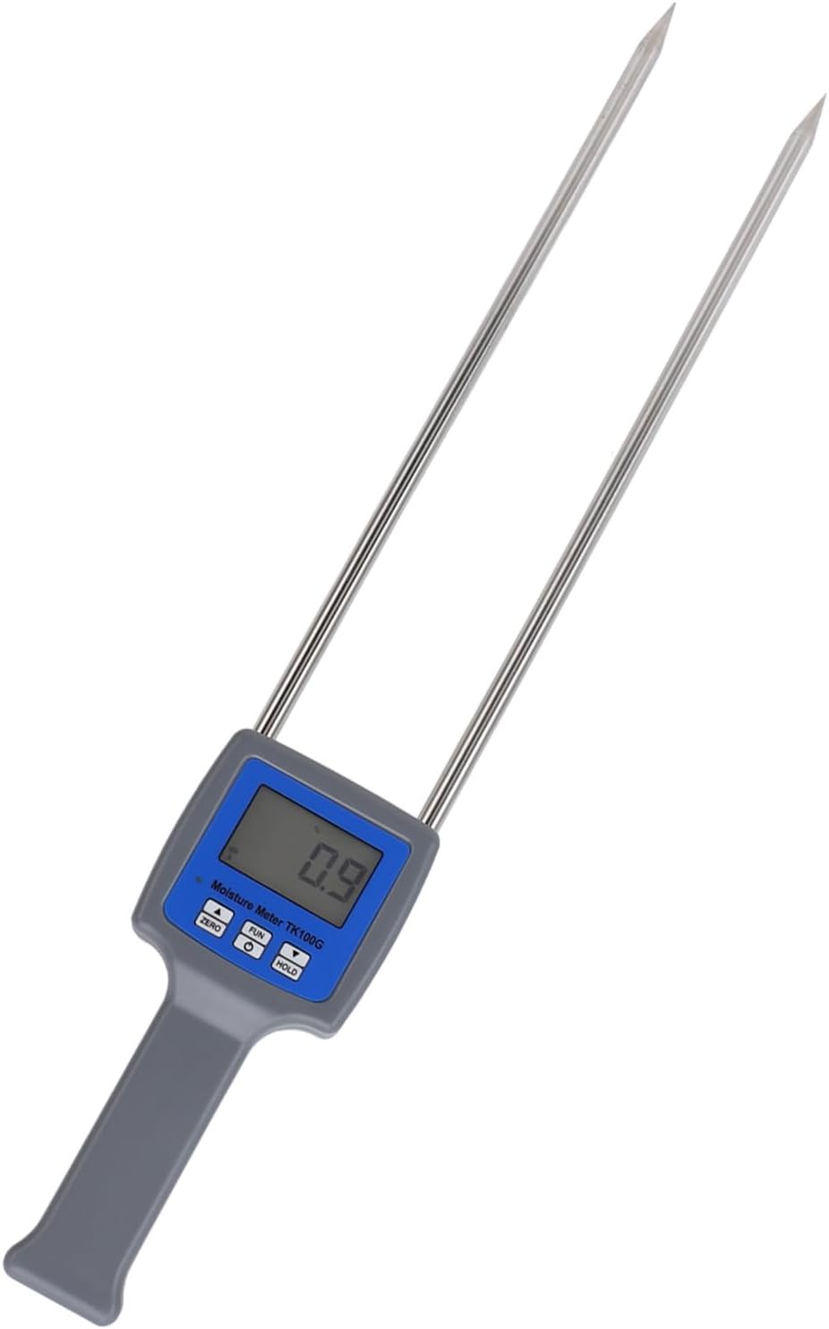Grain Humidity Tester, Portable Handheld Digital Water Content Analyzer with LCD Display Backlight for Wheat Corn Rice Barley Oats
