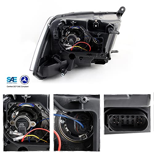 AKKON Projector LED Headlights for 2009-2018 Ram 1500 2500 3500 - Image 3