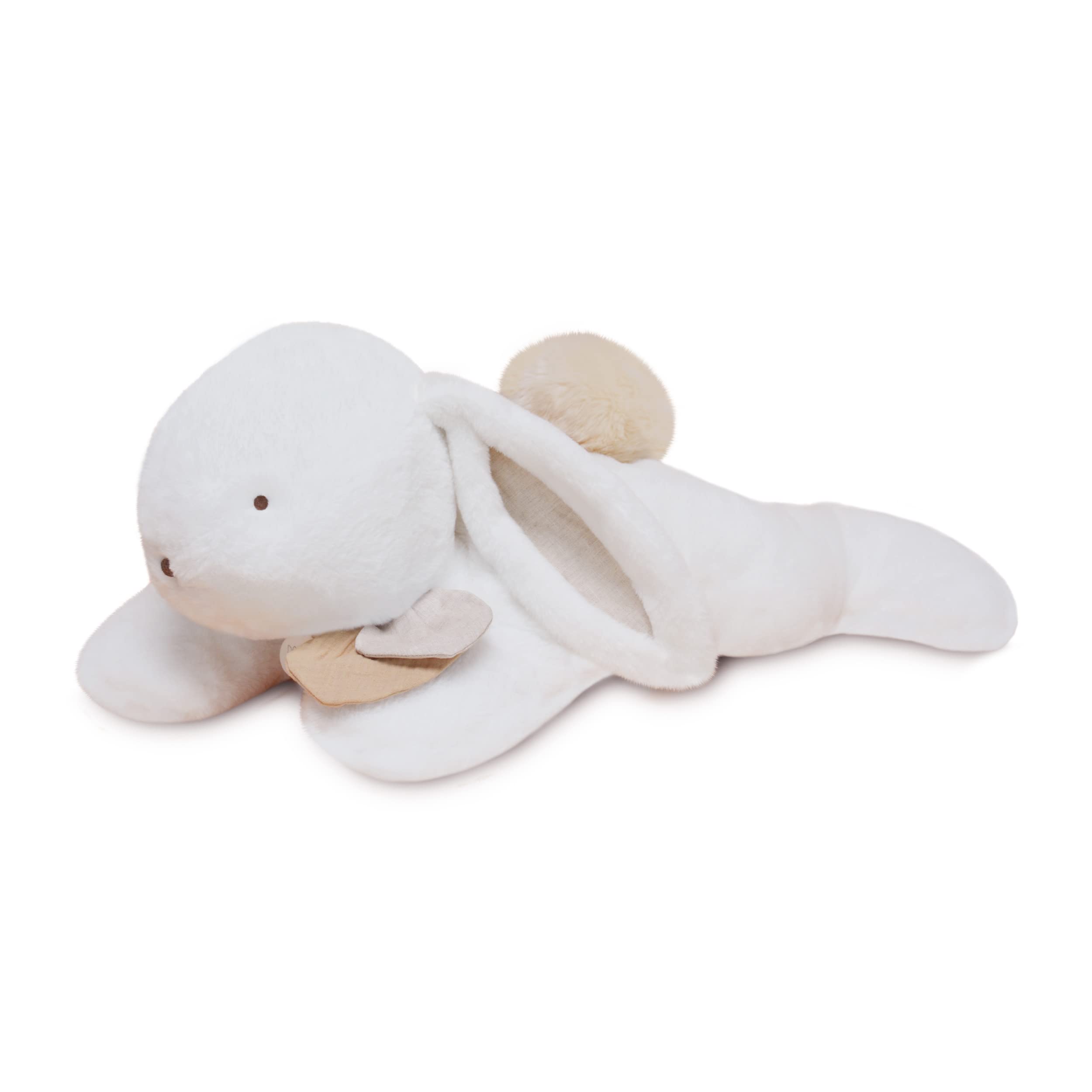 DOUDOU ET COMPAGNIE - Petit Doudou Lapin Plat - Blanc & Beige - 17 cm - Collection Happy Wild - Peluche Toute Douce - Idée Cadeau Naissance pour Bébé - Garantie Doudou Perdu - DC3881 DOUDOU ET COMPAGNIE - Petit Doudou Lapin Plat - Blanc & Beige - 17 cm - Collection Happy Wild - Peluche Toute Douce - Idée Cadeau Naissance pour Bébé - Garantie Doudou Perdu - DC3881