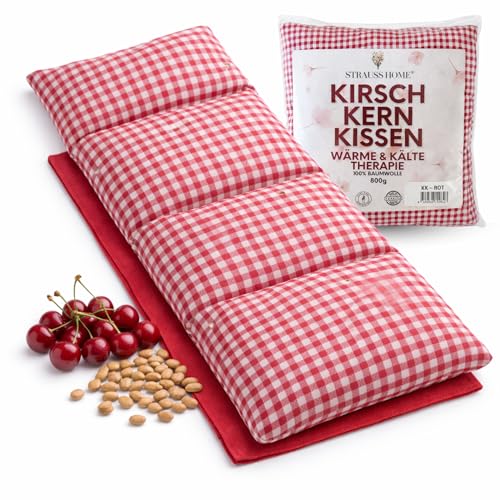 Strauss Home® Kirschkernkissen Gross, Mikrowelle, Körnerkissen...