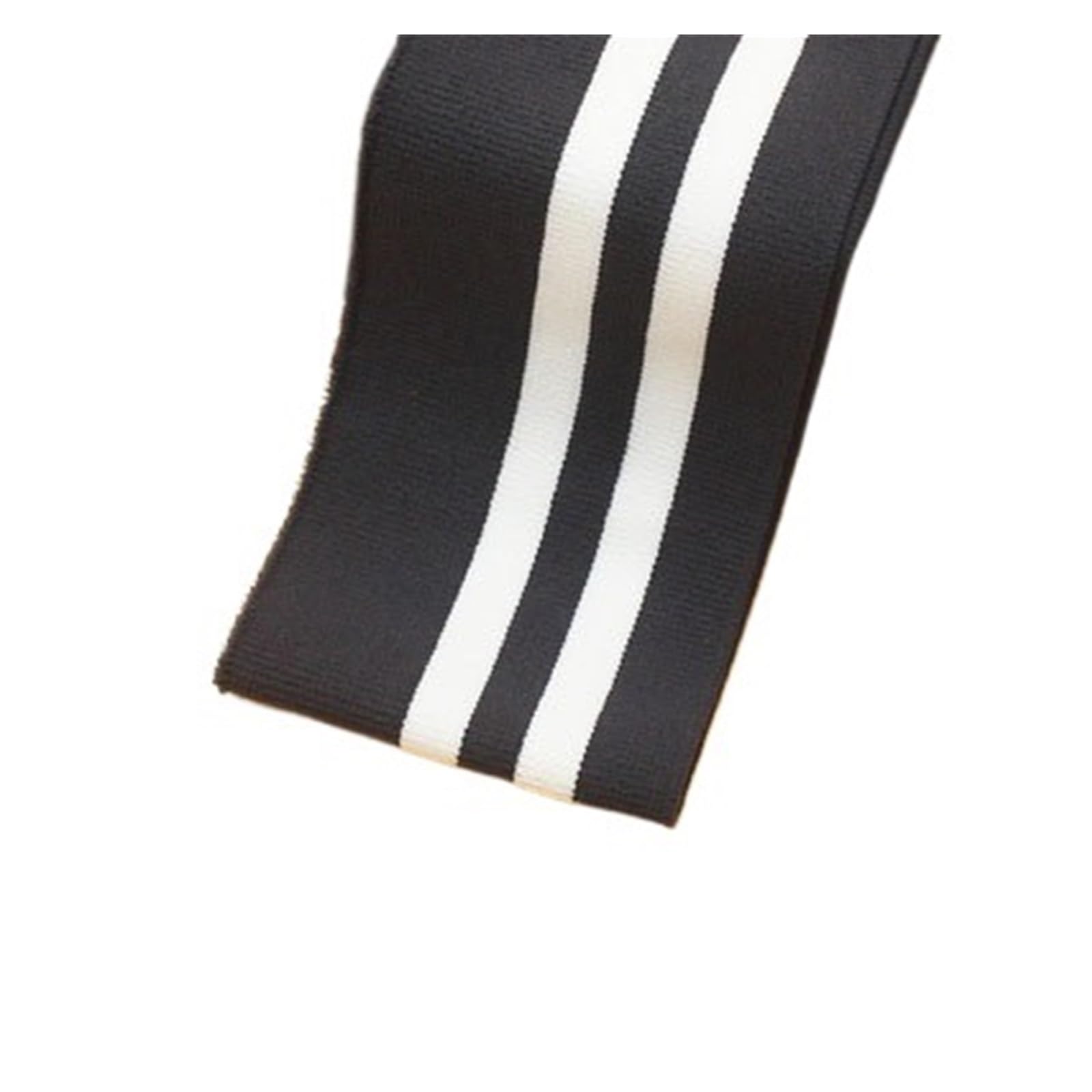 JMORCO Elastic Ribbed Cuffs Rib Combed Cuff Fabric By Half Yards Striped Stretch For Sewing Base Shirt Knitting Neckline 7.5x85CM(Hzrh094) — image 1