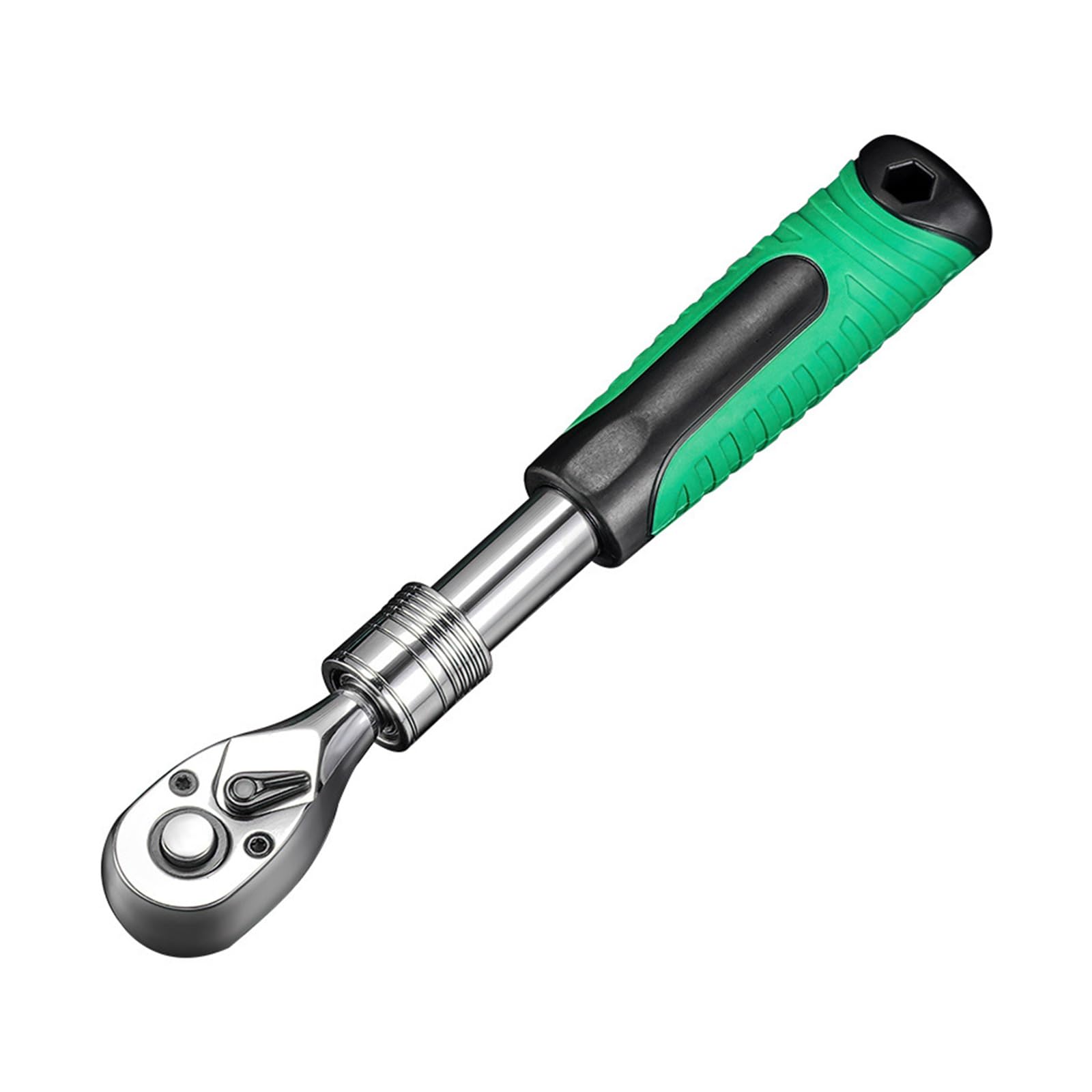Loytv Multicolor 72 Teeth 1/4" 3/8" 1/2" Spanners Single-Ended Torque Ratchets Wrenches Spanners For Vehicle Ratchets