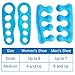 VIVEsole Toe Separators for Men & Women Medium (2 Pairs) - Silicone Gel Spreaders - Therapeutic Spa Stretchers for Plantar Fasciitis, Bunions, Overlapping Hammer Toe Spacers - Metatarsal Yoga Cushion