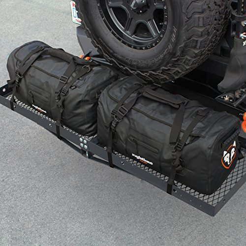 Rightline Gear 100J86-B 4x4 Duffle Bag, 60L, Weatherproof +, Attaches In or On Your Vehicle,Black