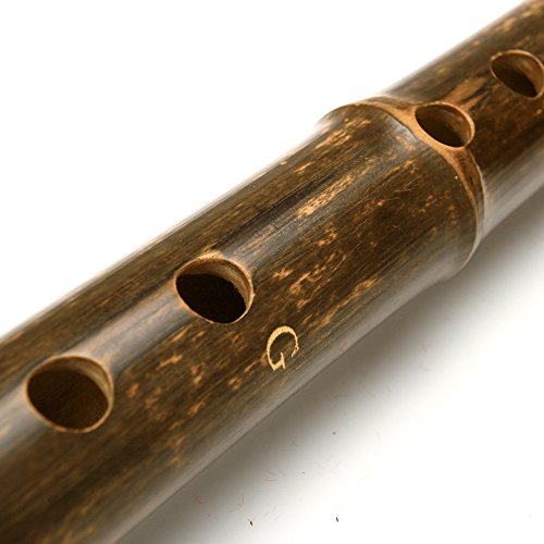 Key G Brown Vertical Bamboo Flute Traditional Chinese Musical Instrument Xiao #TOP3