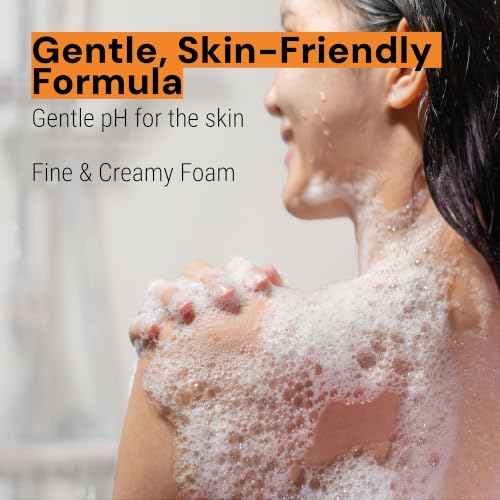 Image of Panier des Sens Provence Citrus Body Wash, French Shower Gel, 6.8 fl oz | Vegan Body Wash | 96% Natural-Origin Ingredients | Gentle Daily Cleansing | Long-Lasting Fragrance | Soft Skin Feel