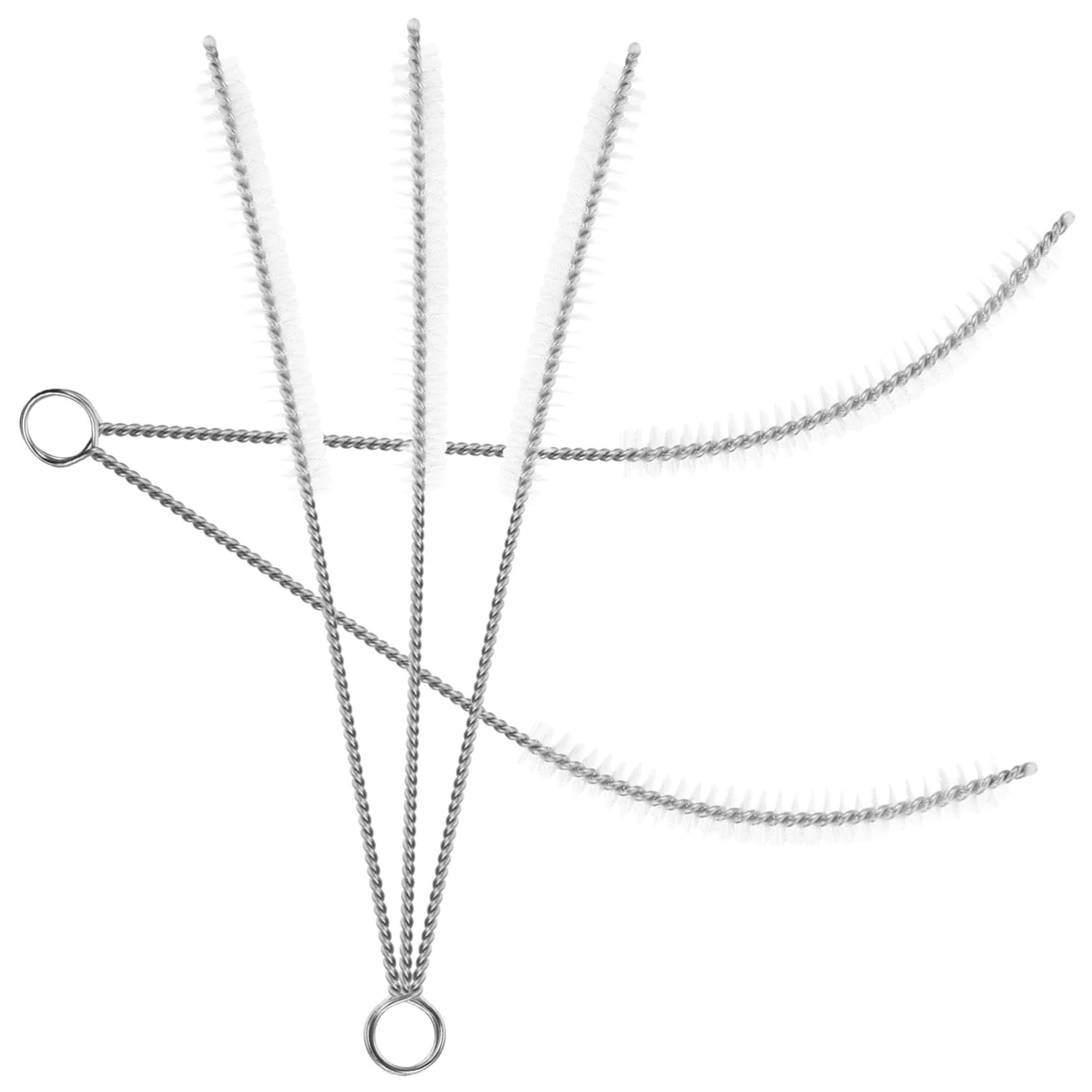 SOLUSTRE 25 STK Reinigungsbürste Für Brennschneidrohre Reinigungsbürste Für Reagenzgläser Rohrn Multifunktionale Sauber Nylon Weiß Rohrbürste
