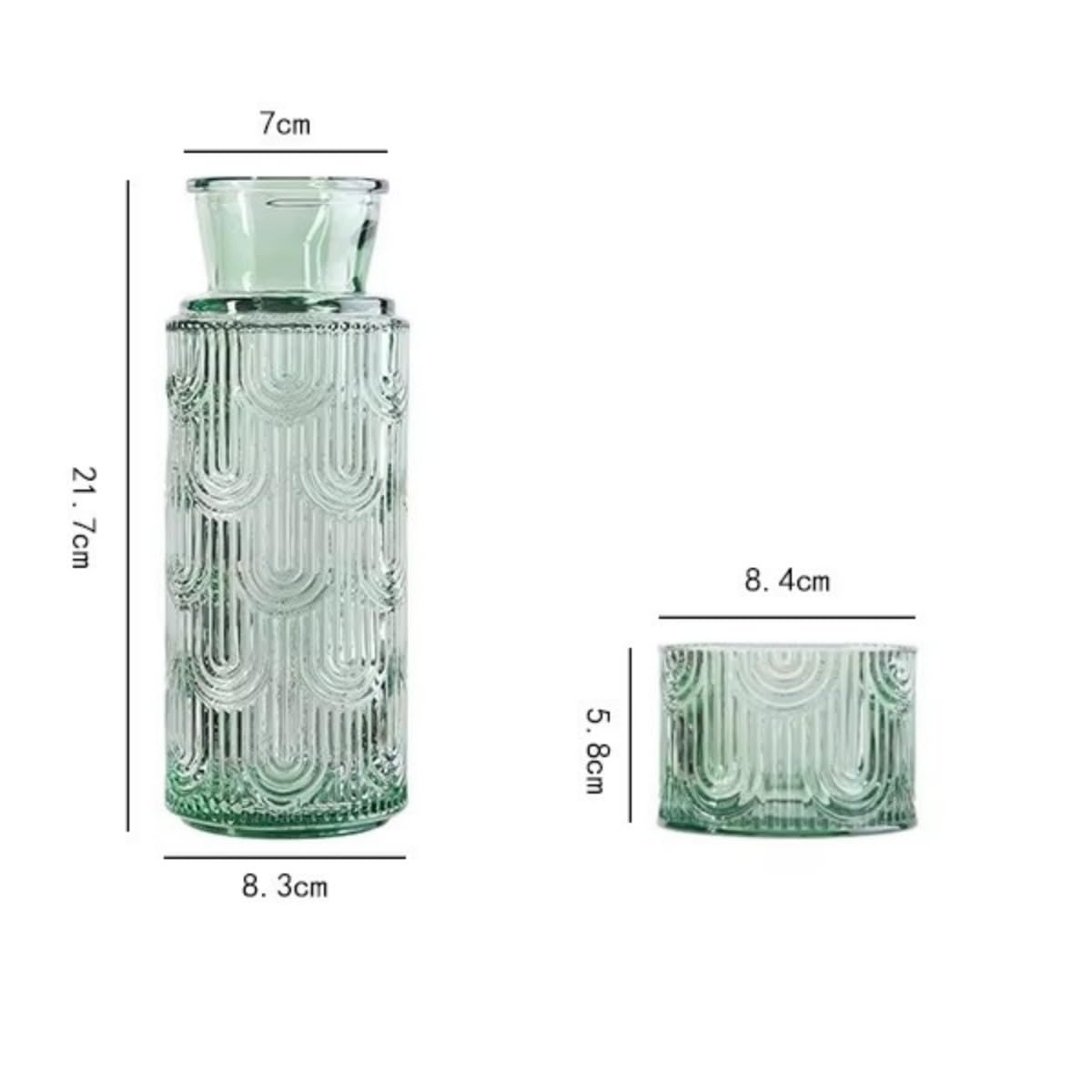 Moniteur de chevet de l'eau carafe en verre de définir avec Tumbler défini pour la chambre table de nuit Vintage - Chine Carafe d'eau et de verre Set et moniteur de chevet Moniteur de chevet de l'eau carafe en verre de définir avec Tumbler défini pour la chambre table de nuit Vintage - Chine Carafe d'eau et de verre Set et moniteur de chevet