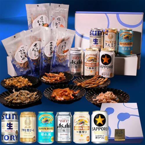 お歳暮 国産ビール＆厳選おつまみ6種セット ギフト 飲み比べ 詰め合わせ 誕生日 退職 御祝 御礼 クラフトビール お父さん 帰省暮 オンライン飲み会 60代70代80代 (通常)のサムネイル