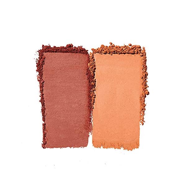 e.l.f. Matte Blush Duo Blendable Color Powder, Rosy Flush, 0.3 oz