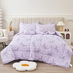 Purple Floral Unicorn