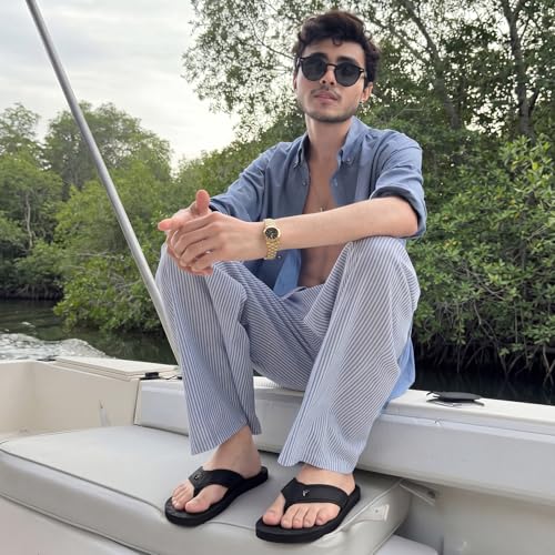 Image of YOHO Bubbles Men Ortho slippers | Soft comfortable and stylish flip flop slippers for Men in exciting colors |Lightweight | Anti Skid | Daily Use Chappal