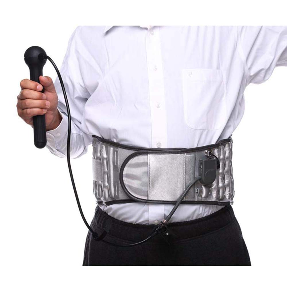 Decompressione Cintura, posteriore Cintura di sostegno, Lower Back Brace - Best per lo sport o lavoro correlate Low Back Pain - Confortevole regolabile Design leggero adatto per gli uomini e le donne.