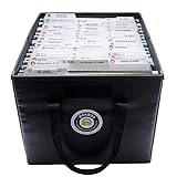 Nokbox Fireproof Kit - Complete Organizational System for Estate Planning, Emergency Preparation, and Personal Organization Inside A Fireproof and Water-Resistant Document Box