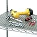 Seville Classics UltraDurable Heavy Duty NSF Solid Steel Wire Rack Storage Unit Organizer for Garage, Warehouse, Office, Restaurant, Classroom, Kitchen, 5-Tier Shelving, 48