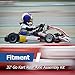 32 Go Kart Axle Kit with Shaft + Hub+ Chain+ Brake Master Cylinder + Sprocket Replacement for Go Kart ATV
