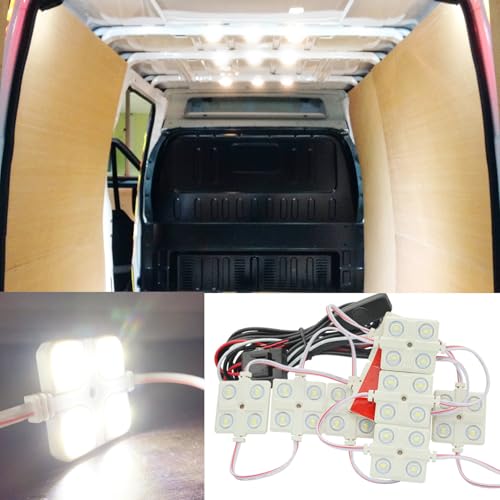 Ampper 12V 40 LEDs Interior Van Light Kits, LED...