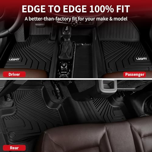 Image of LASFIT Floor Mats for Volvo XC60 2018-2026 Gas 5-Seat Only, with Cargo Mat